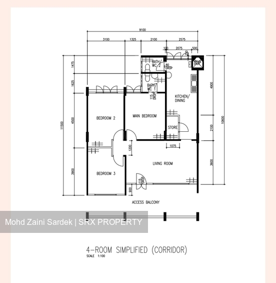 Blk 853 Woodlands Street 83 (Woodlands), HDB 4 Rooms #529282611